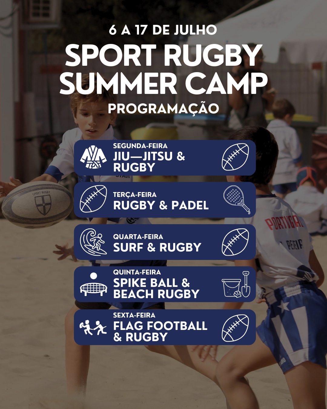 Sport Rugby Summer Camp 2026